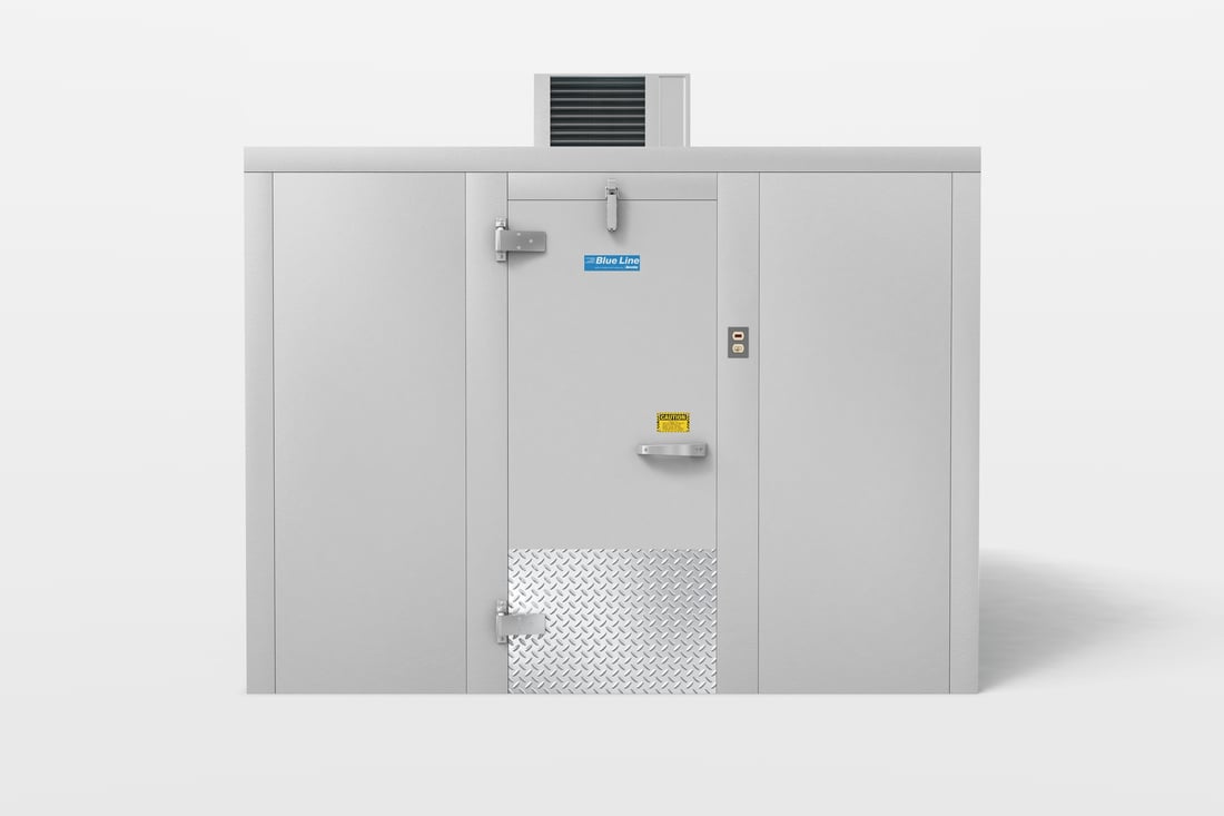 Walk-In Cooler | 8' x 8' | No Floor | Left Hinge | Self-Contained
