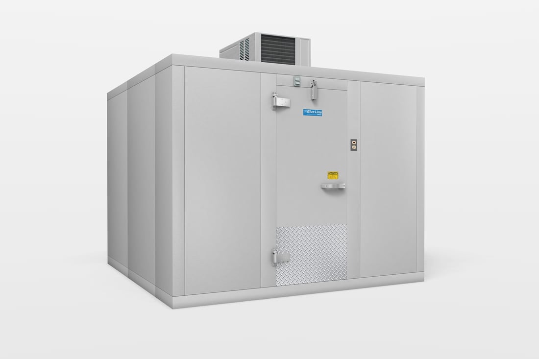 Walk-In Cooler | 10' x 6' | With Floor | Left Hinge | Self-Contained