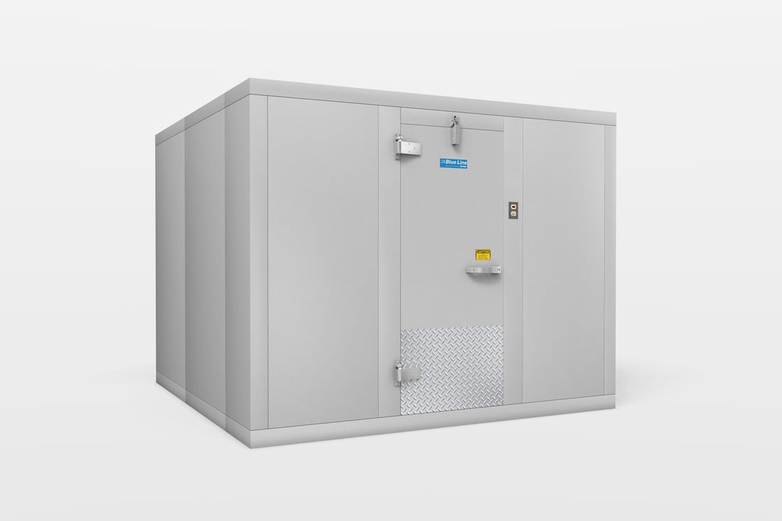 Walk-In Cooler | 10' x 8' | With Floor | Left Hinge | No Refrigeration