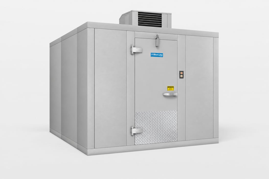 Walk-In Freezer | 6' x 8' | With Floor | Left Hinge | Self-Contained