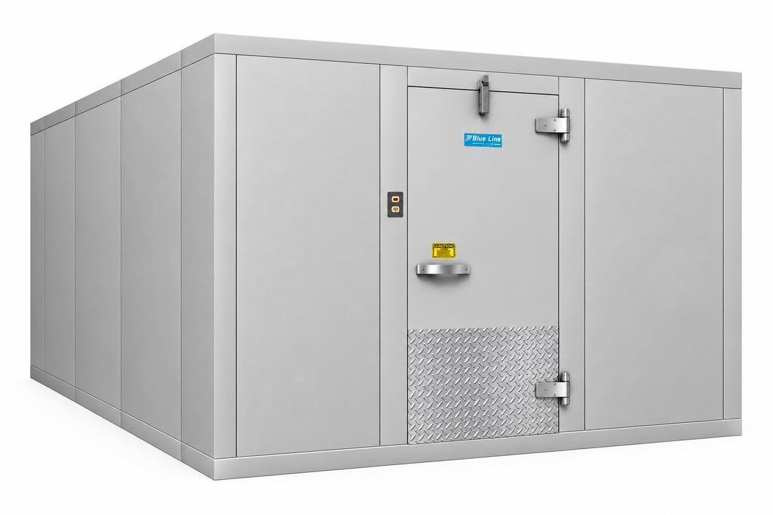 Walk-In Cooler | 10' x 20' | With Floor | Left Hinge | No Refrigeration