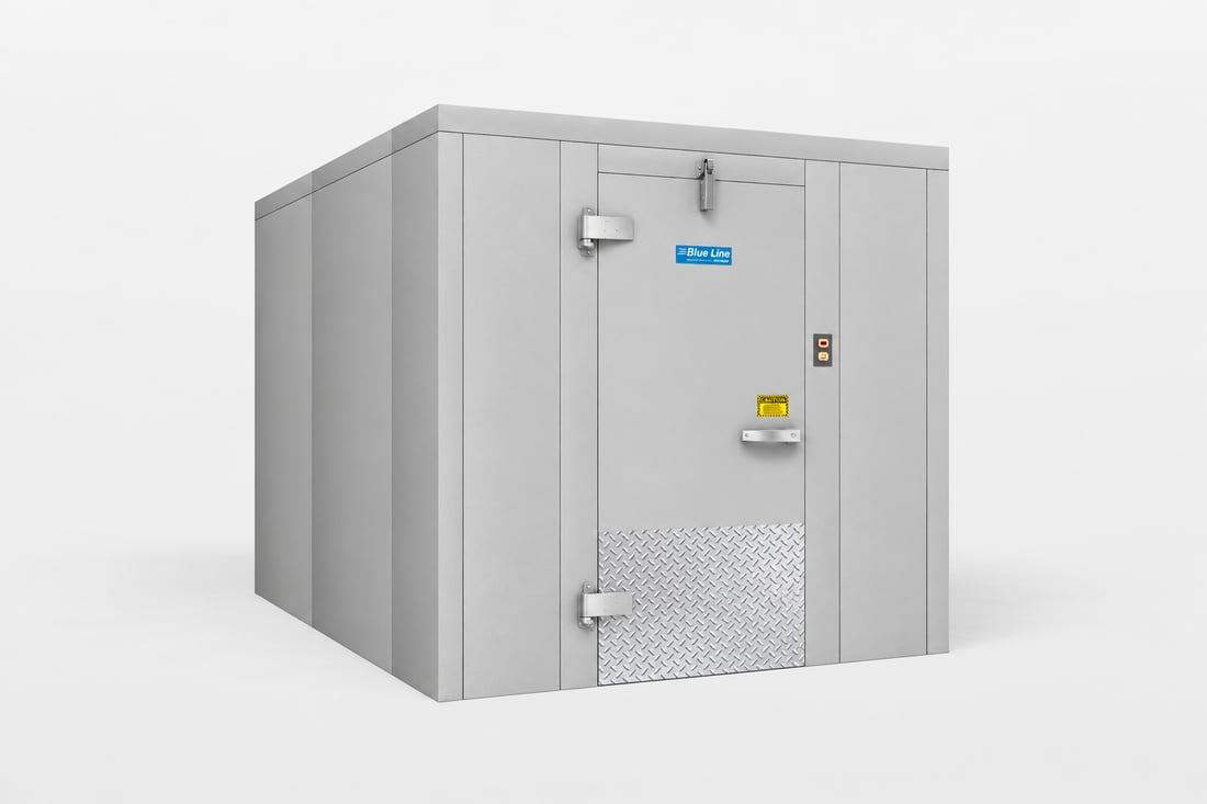 Walk-In Cooler | 8' x 10' | With Floor | Left Hinge | No Refrigeration