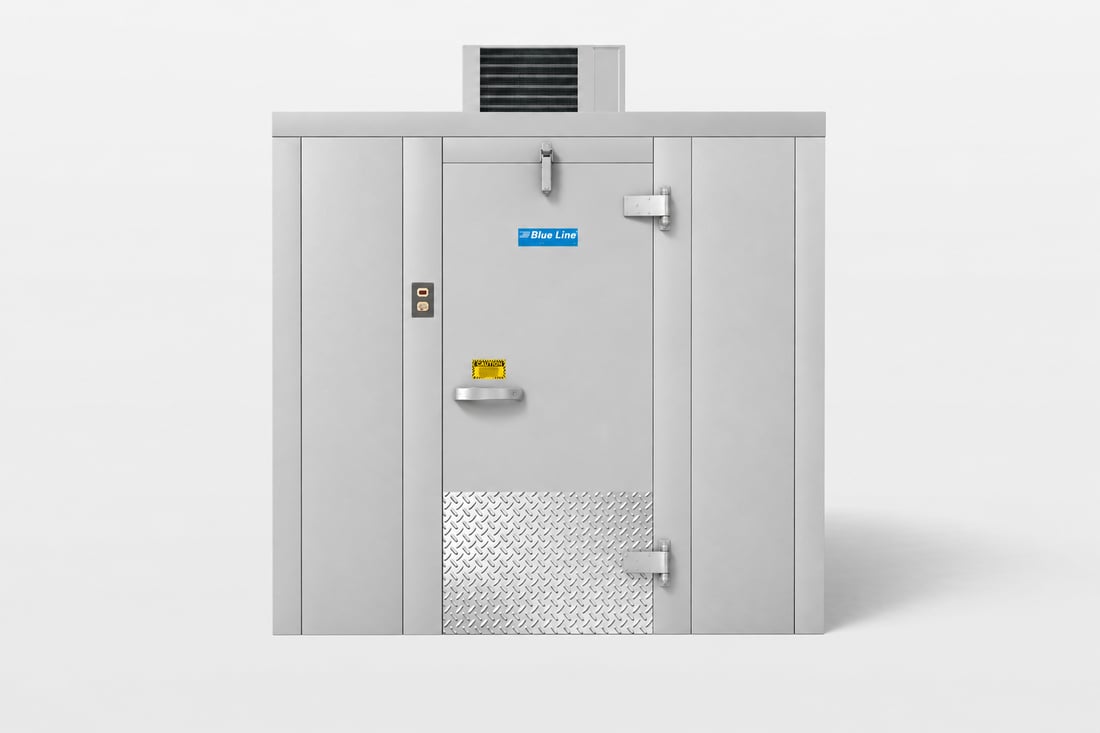 Walk-In Cooler | 8' x 8' | No Floor | Right Hinge | Self-Contained