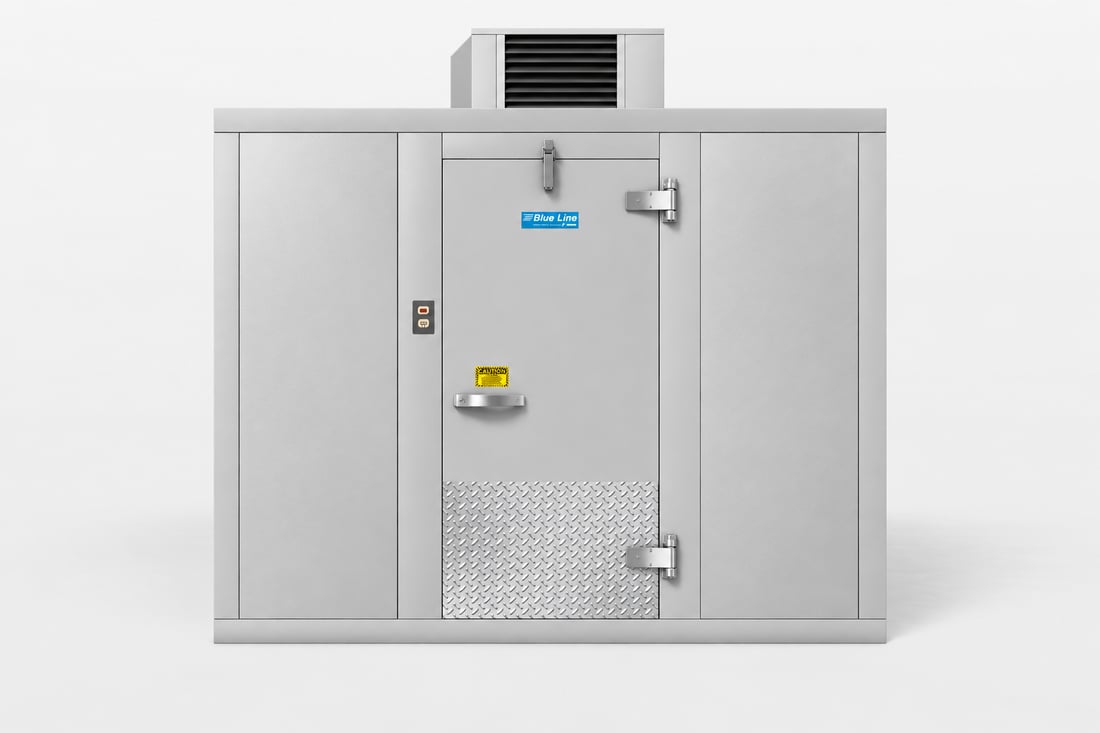 Walk-In Cooler | 10' x 8' | With Floor | Right Hinge | Self-Contained