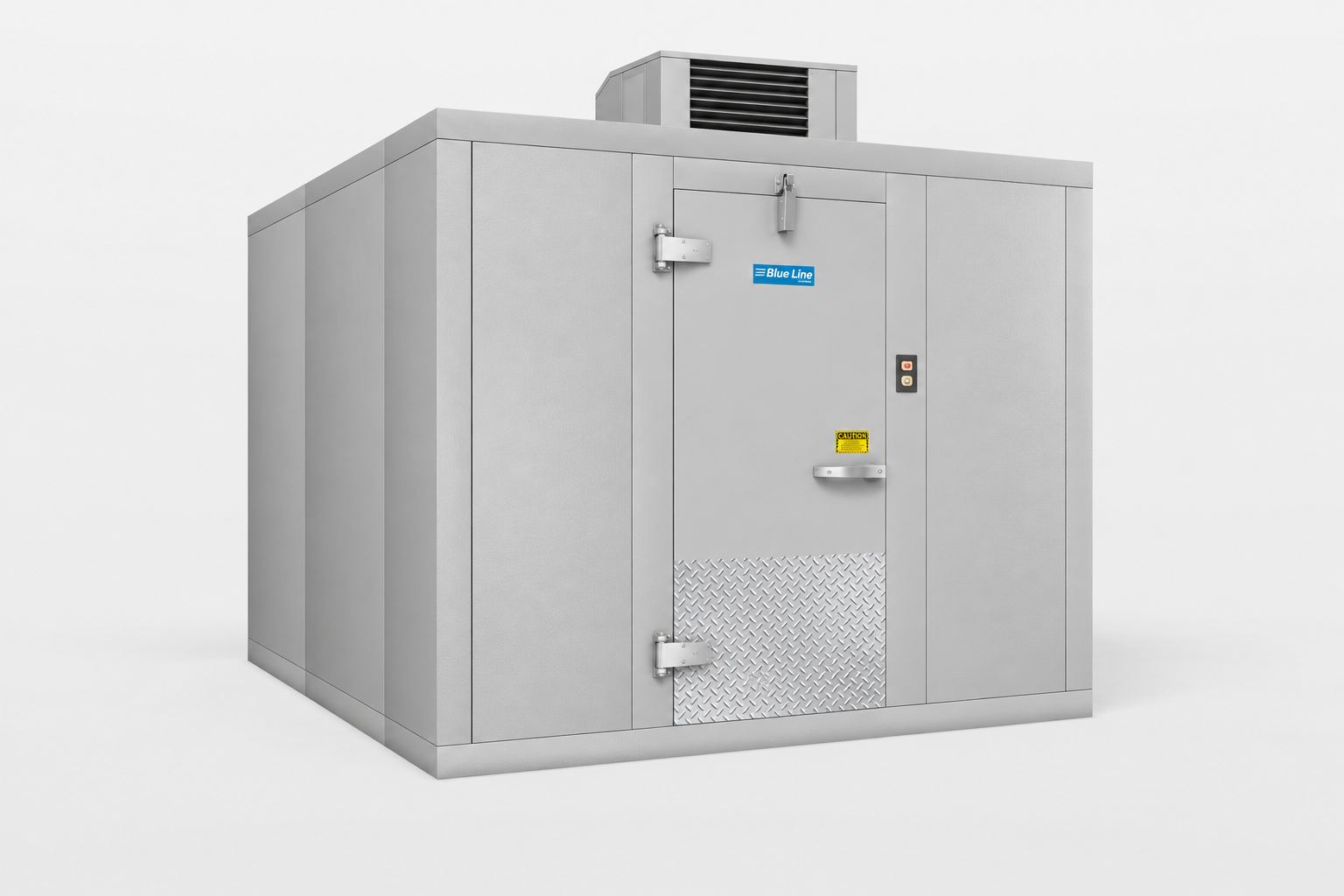 Walk-In Freezer | 6' x 8' | With Floor | Left Hinge | Self-Contained