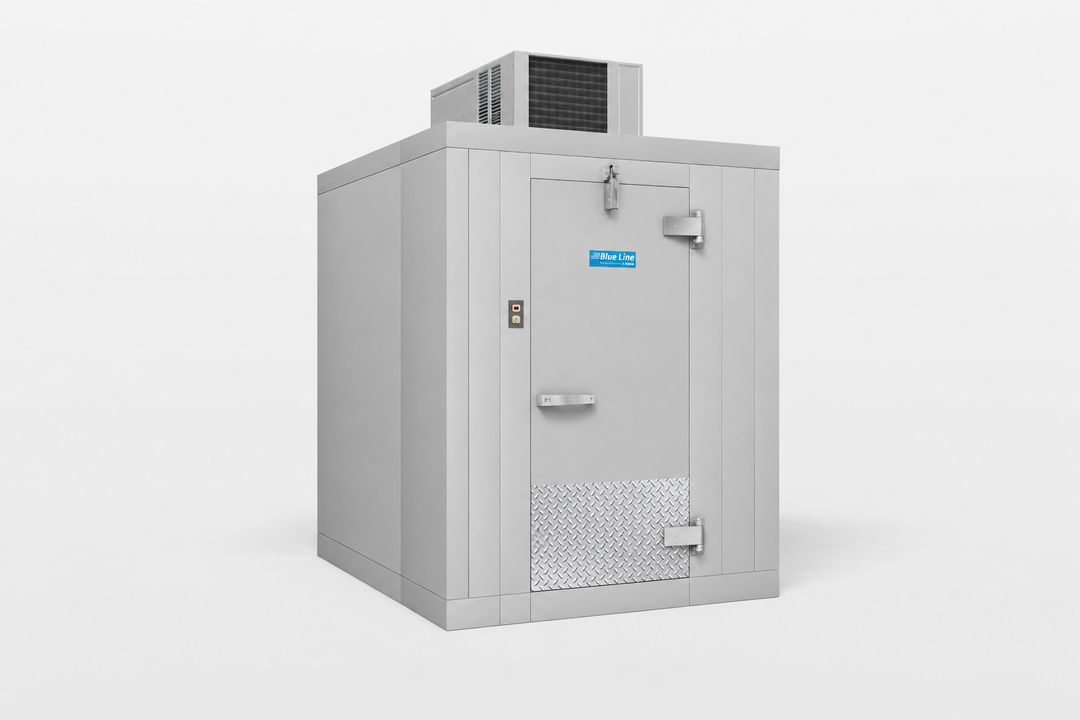Walk-In Cooler | 6' x 6' | With Floor | Right Hinge | Self-Contained