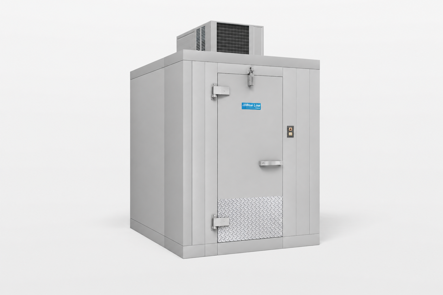 Walk-In Cooler | 6' x 6' | With Floor | Left Hinge | Self-Contained