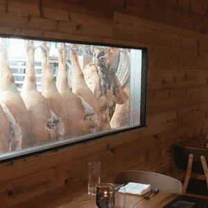 meat display Walk-In cooler