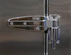 Arctic Walk-Ins Vintage Polished Chrome Hinges