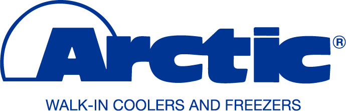 Arctic logo. Subtitle: "Walk-In Coolers and Freezers"