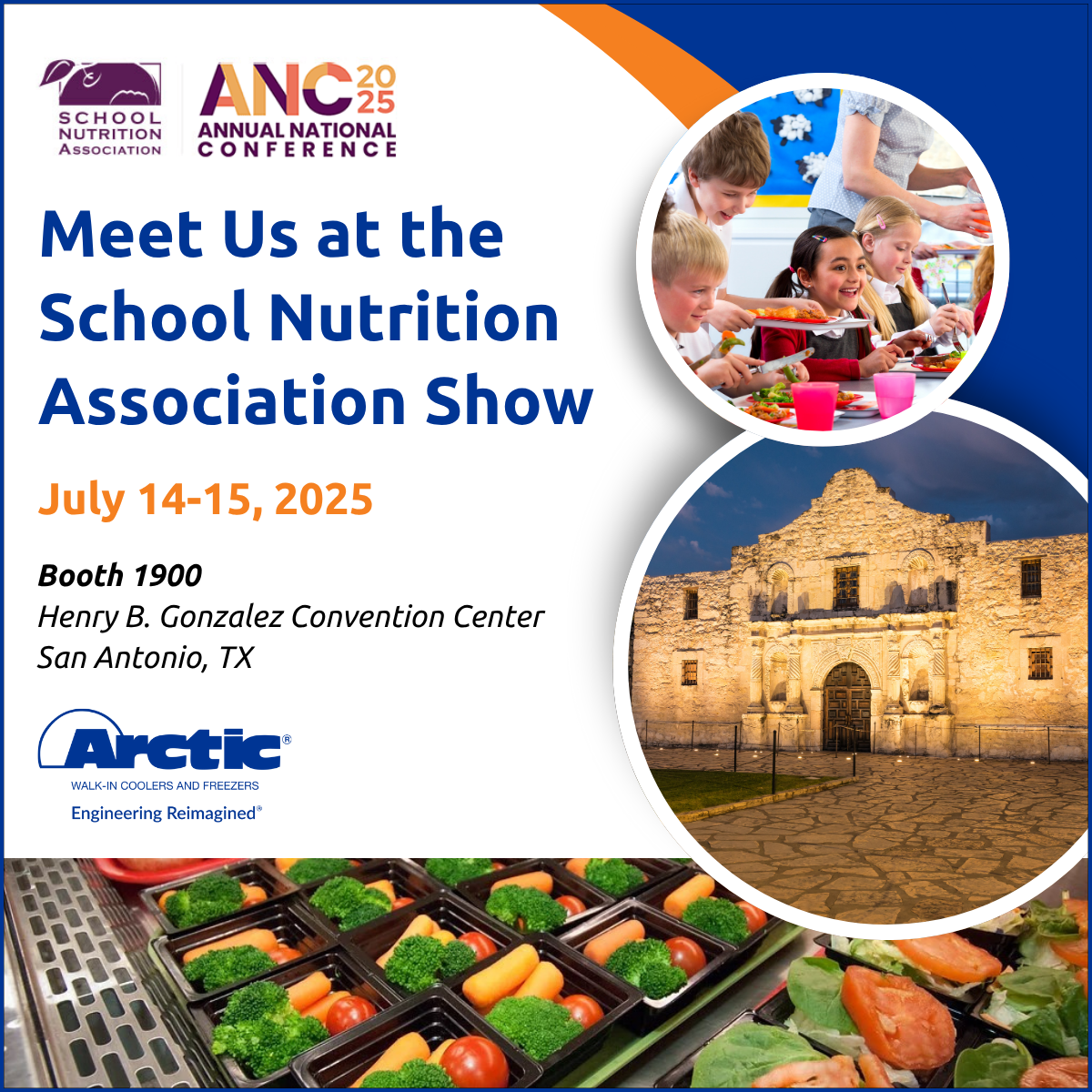 Featured image for “Arctic Walk-ins to Exhibit at School Nutrition Association ANC For the First Time”